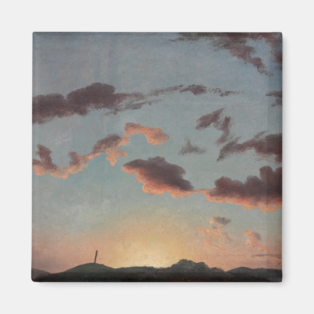 Íman Cloud Study (Clouds in Sky) (por Knud Baade) (Frente)