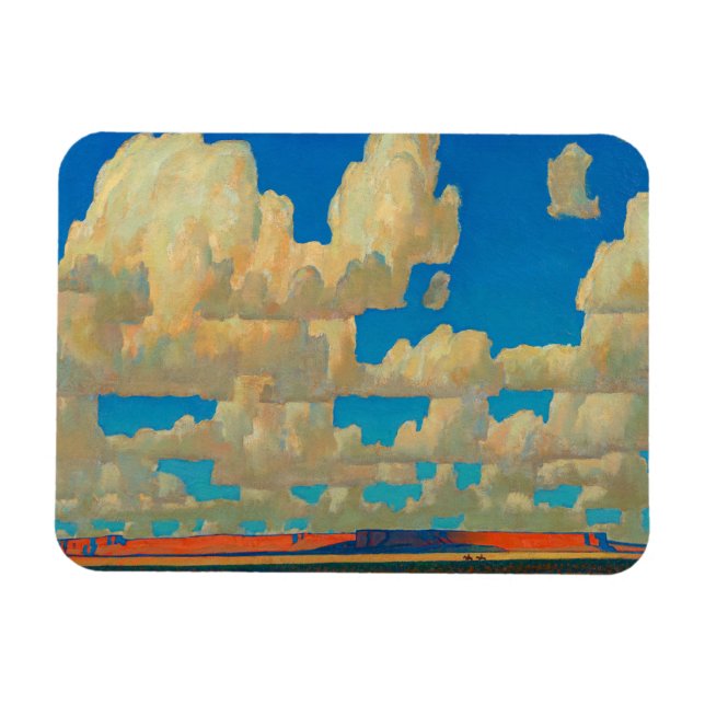 Íman Cloud World por Maynard Dixon (Horizontal)