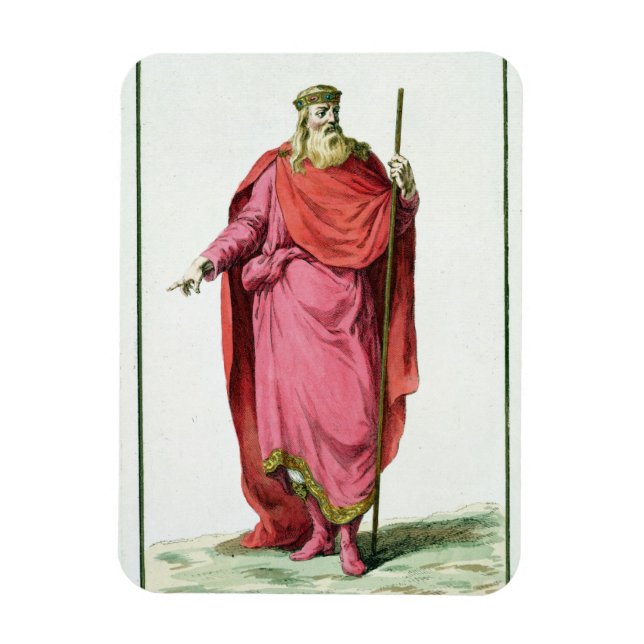 Íman Clovis I (481-511) Rei dos Salian Franks de (Vertical)