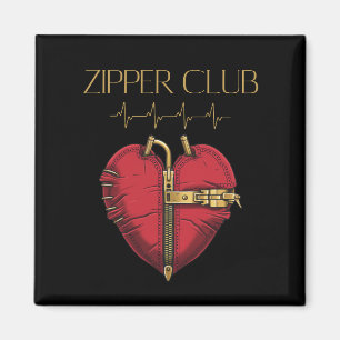 Íman CLUB ZIPPER, transplante cardíaco, cirurgia de cor