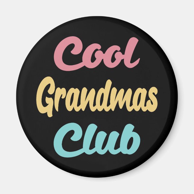 Íman Clube das Avós Incríveis II (Frente)