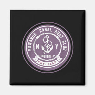 Íman Clube de Barco Gowanus C Engraçado Brooklyn Nova Y