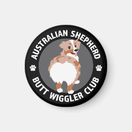 Íman Clube de Espelhos do Bumbum Australiano - Merle Ve