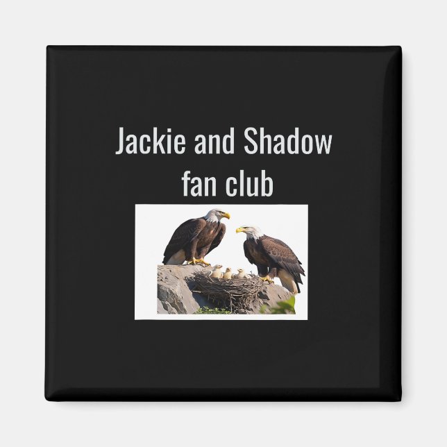 Íman Clube de Fãs do Jackie e Shadow Águias  (Frente)