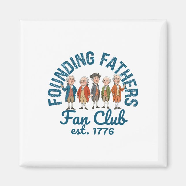 Íman Clube de Fãs dos Pais Fundadores Professor de Hist (Frente)