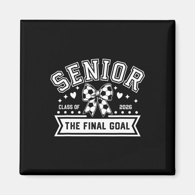 Íman Clube de Futebol Sênior de 2026 Final da Bow Coque (Frente)