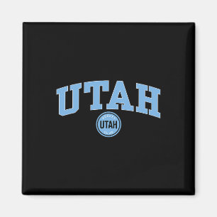 Íman Clube de Hóquei de Utah Arco Sobre Cinza Nhl Licen