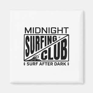 Íman Clube de Surf à Meia-Noite Vida dos Surfistas ao L