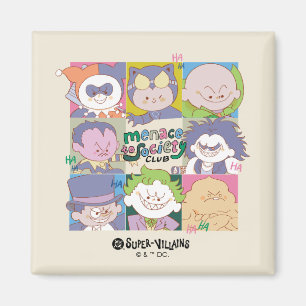 Íman Clube do Gráfico da Ameaça Vilã da Sociedade da DC