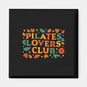 Íman Clube dos Amantes de Pilates Desenhos Decorativos 
