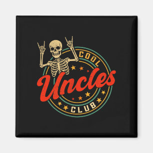 Íman Clube dos Tios Legais Vintage Divertido Tio Novo H
