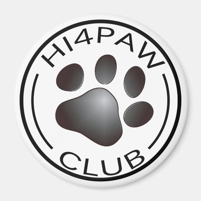 Íman Clube HI4PAW (Frente)