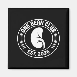 Íman Clube One Bean 2026 Transplante de Doador de Rim