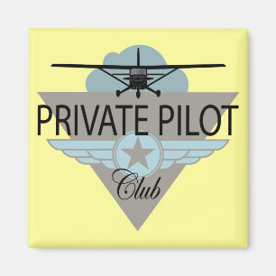 Íman Clube Piloto Privado