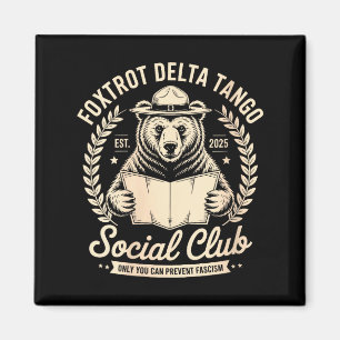 Íman Clube Social Foxtrot Delta Tango Feminino Só Você 