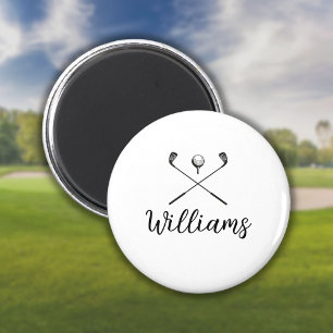 Íman Clubs de Golf de Nome de Script Personalizado