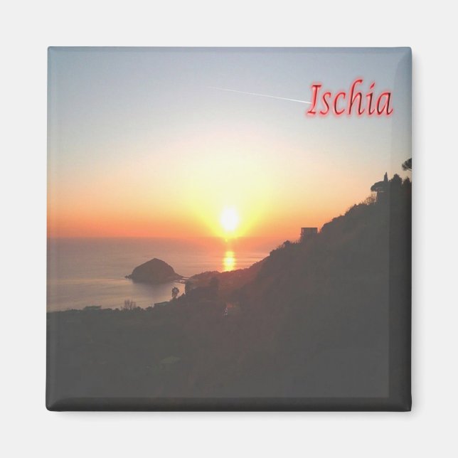 Íman CMP091 ISCHIA, Barano, Campânia, Itália, Cordilhei (Frente)