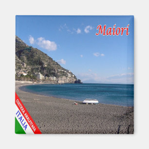 Íman CMP108 AMALFI COAST MAIORI Beach, Itália, Fridge