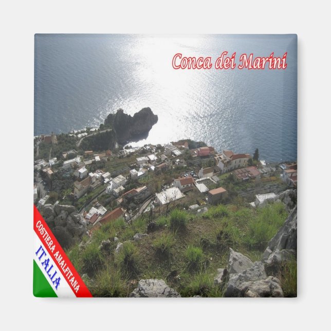 Íman CMP111 AMALFI COAST, Conca dei Marini, geladeira (Frente)