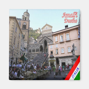 Íman CMP141 AMALFI - Praça Duomo - Itália - Fecho