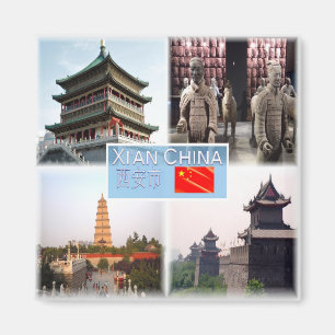 Íman CN Xi An - Bell Tower - Exército de Terracotta em