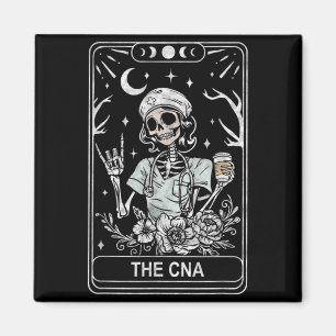 Íman CNA Esqueleto Enfermeira istant Cartão Tarot