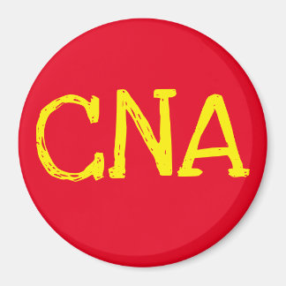 Íman CNA vermelho amarelo