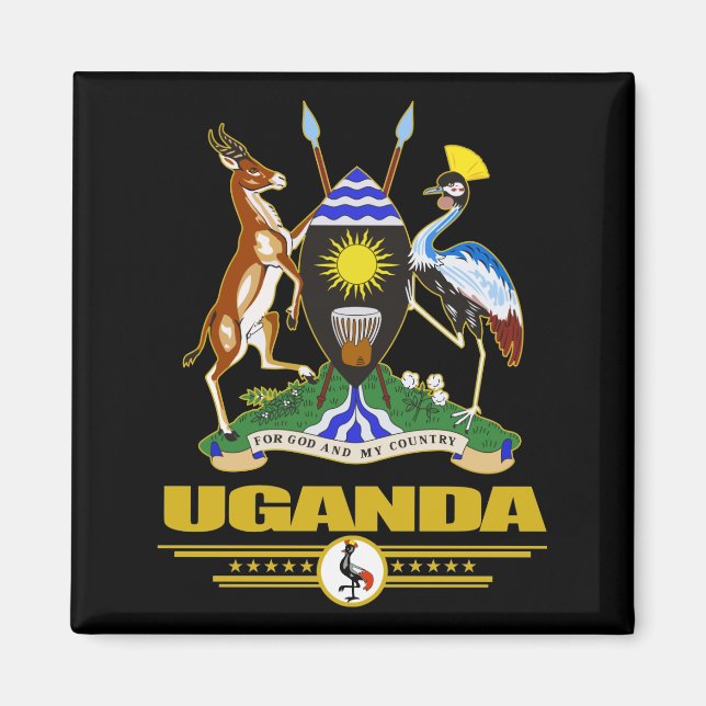 Íman COA do Uganda (Frente)