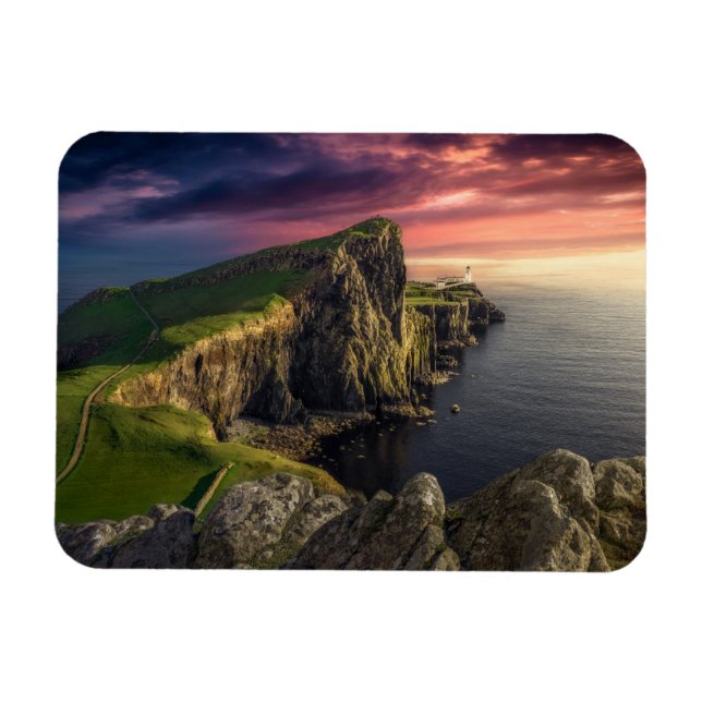 Íman Coastline | Ilha de Skye, Escócia (Horizontal)