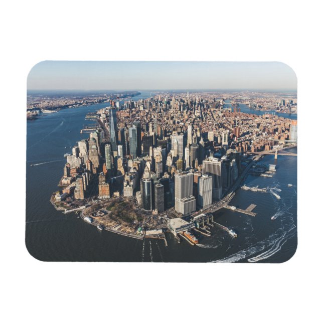 Íman Coastline | Manhattan, Nova Iorque (Horizontal)