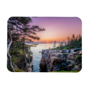 Íman Coastline Ravens Nest Acadia National Park Maine