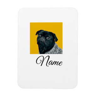 Íman Cobertor personalizado com foto de animal colorido