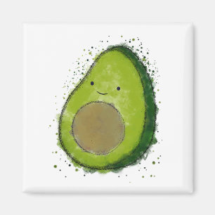 Íman Cobra Avocado Watercolor