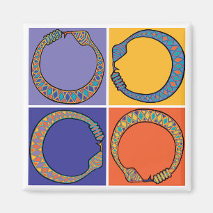 Íman Cobra azul Ourboros