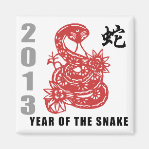 Íman Cobra chinês 2013 do zodíaco