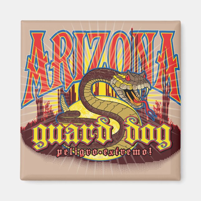 Íman Cobra do Arizona de Guarda (Frente)