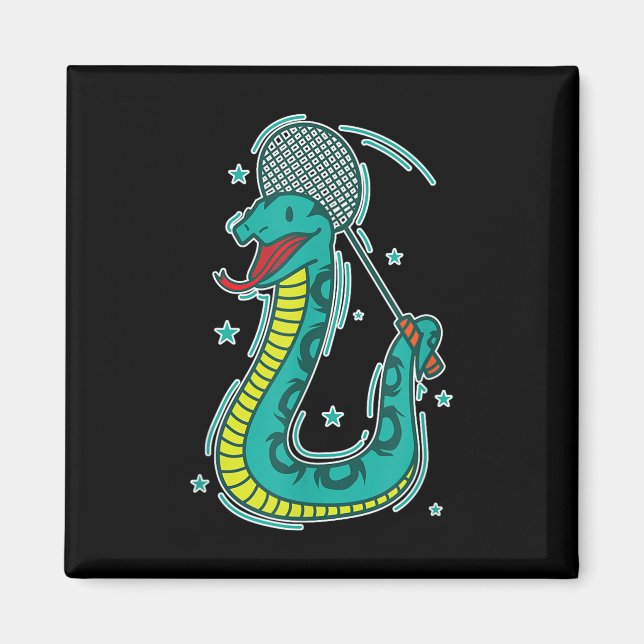 Íman Cobra toca Badminton (Frente)