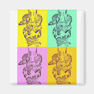 Íman Cobras do pop art