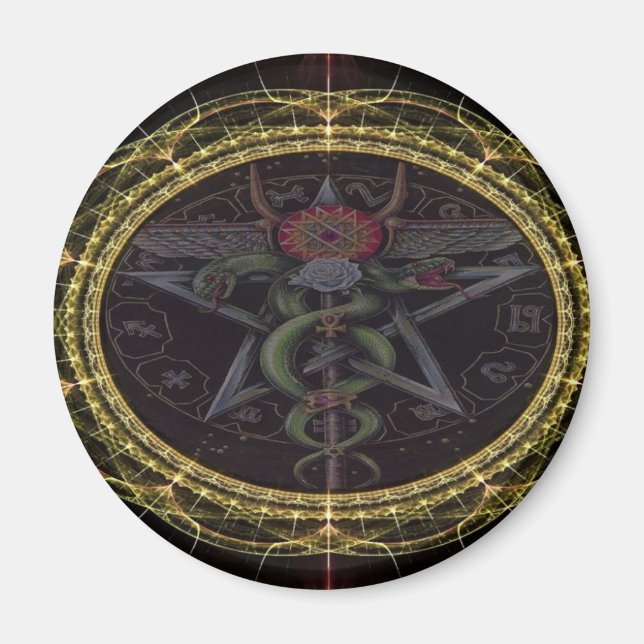 Íman Cobras Pentagram (Frente)