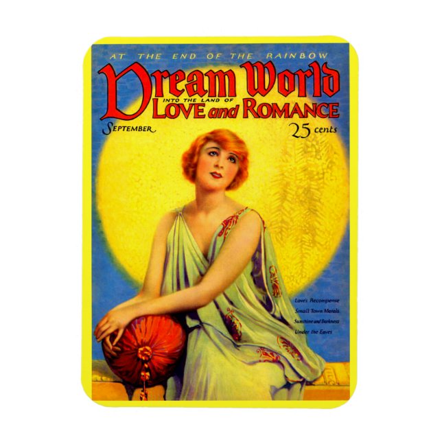 Íman cobrir da revista 1920 Dream World (Vertical)