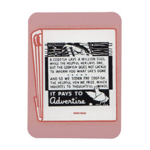 Íman cobrir de matchbook antigo que paga para anunciar