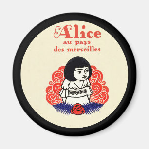 Íman Cobrir do Livro de Alice Francês