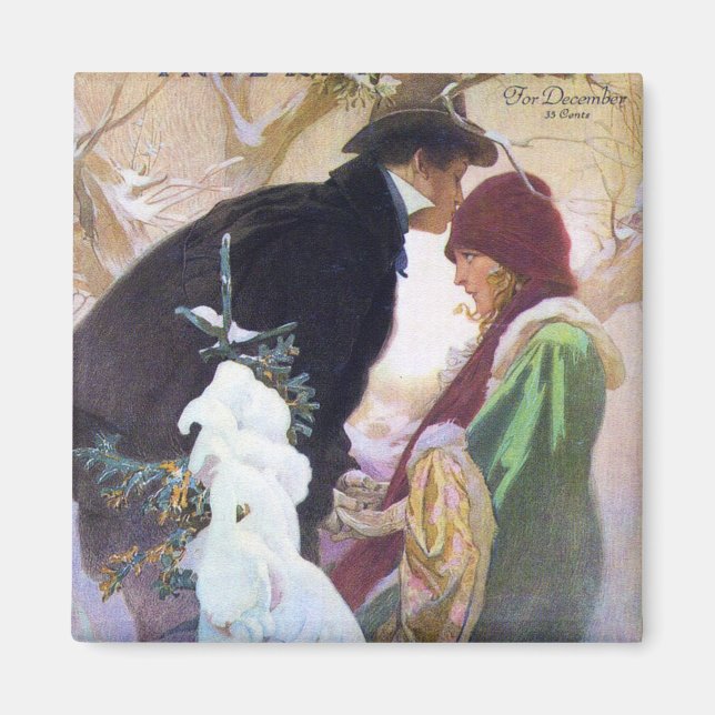 Íman Cobrir Internacional de Hearst, Alphonse Mucha (Frente)