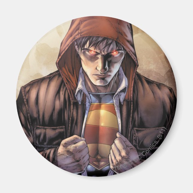 Íman Cobrir Terrestre Super-Homem - Cor (Frente)