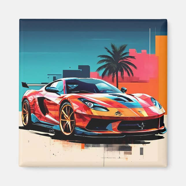 iman coche deportivo #5 (Frente)