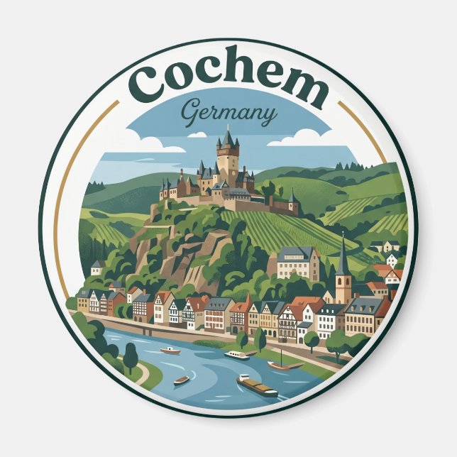 Íman Cochem Alemanha (Frente)