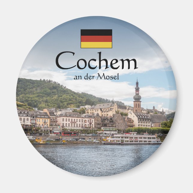 Íman Cochem Alemanha Souvenir (Frente)