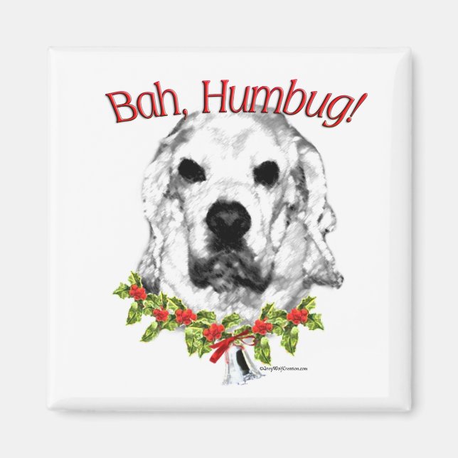 Íman Cocker Spaniel Bah Humbug Magnet (Frente)
