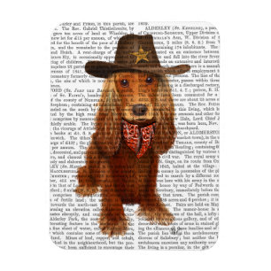 Íman Cocker Spaniel Cowboy 2