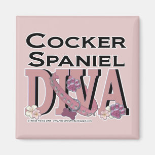 Íman Cocker Spaniel DIVA